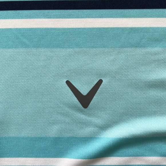 NWT!! Callaway Ottoman Printed Golf shirt, size XL and XXL - Picture 10 of 12